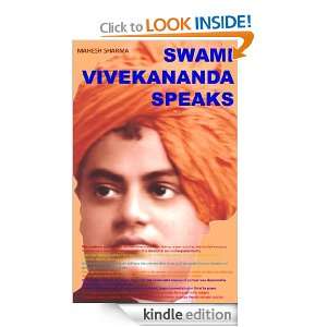 Swami Vivekanand Speaks Mahesh Sharma  Kindle Store