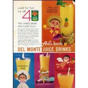  1960 Vintage Ad Del Monte Pacific Limited Del Monte Juice 