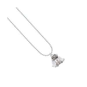  Dog Angel Ball Chain Charm Necklace [Jewelry] Jewelry