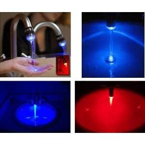 FILI Glow Light Water Powered 3 Color LED Detectable Bathtub Toilet 