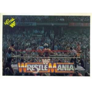 1990 Classic WWF Series 2 History of WrestleMania Wrestling Card #4 