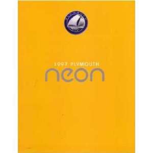  1997 DODGE PLYMOUTH NEON Sales Brochure Literature 