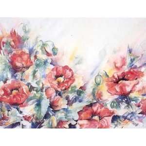  Rode Papaver Poster Print