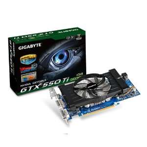  GIGABYTE GeForce GTX 550 Ti 1GB GDDR5 PCI Express 2.0 2x 
