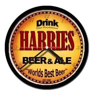  HARRIES beer and ale cerveza wall clock 