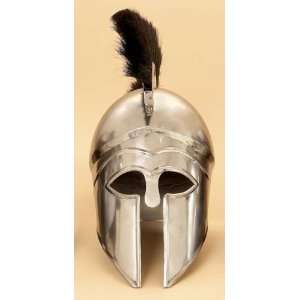 Medieval Helmet THE GREEK CORINTHIAN with BLACK PLUME Knight Armor 