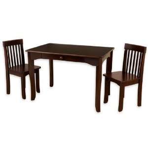  Best Quality Avalon Table & Chair Set   Espresso By 