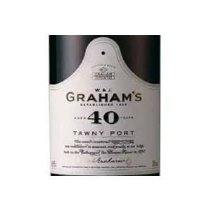  1940 Graham Porto 40 Year Tawny 750ml Grocery & Gourmet 