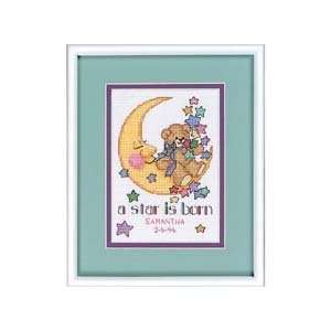  A Star is Born Birth Record Counted Cross Stitch Kit 