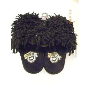  MyTeam boiler makers black girls slippers size 5 6 