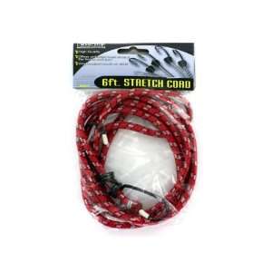  6 Foot stretch cord (assorted colors)   Case of 144 