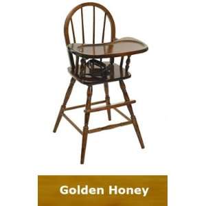  Rochelle Windsor Wooden High Chair Finish Golden Honey 