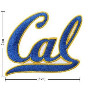   California Golden Bears Primary Logo Iron On Patch 