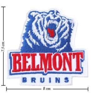 Belmont Bruins Logo Embroidered Iron on Patches  From 