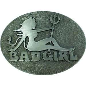  Bad Girl Metal Belt Buckle (Brand New) 