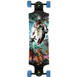  Landyachtz Time Machine Complete Longboard Skateboard New 