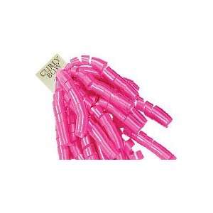  Shocking Pink Curly Bow 12 Pack