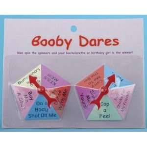 Bundle Booby Dares Game and 2 pack of Pink Silicone Lubricant 3.3 oz