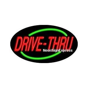  Drive Thru Flashing Neon Sign 