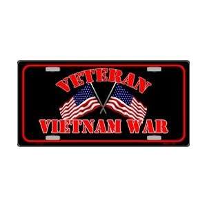 Vietnam War Veteran LICENSE PLATES Plate Tag Tags auto vehicle car 