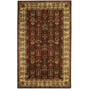  Natural Wool Collection Mulberry 3x5 Area Rug