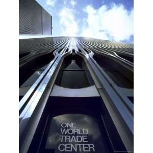  Skyward View of the Twin Towers of the World Trade Center 