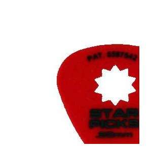  Everly 30021 Star Pik 12 pack .50mm Red Musical 