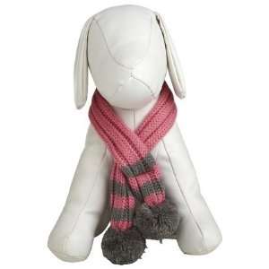  Worthy Dog Ribbed Scarf   Pink   Small (Quantity of 3 