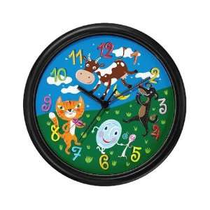  Hey Diddle Diddle Cute Wall Clock by 