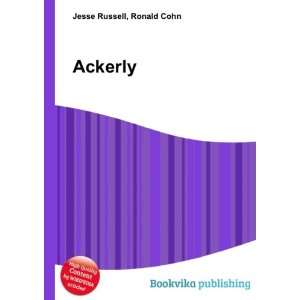  Ackerly Ronald Cohn Jesse Russell Books