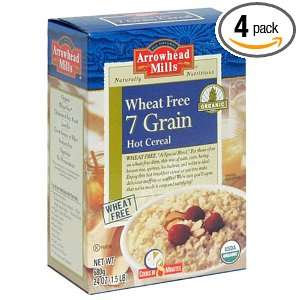   Organic Hot Cereal, Wheat Free 7 Grain, 24 Ounce Boxes (Pack of 4