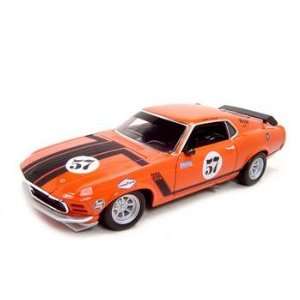  1970 FORD MUSTANG T/A ORANGE #57 118 1 OF 1800 MADE MODEL 