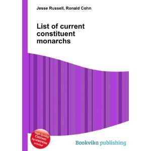  List of current constituent monarchs Ronald Cohn Jesse 