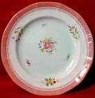adams china lowestoft dinner plate later stamp crazed 