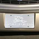 Wake Forest Demon Deacons Silver Mirrored Hibiscus License Plate