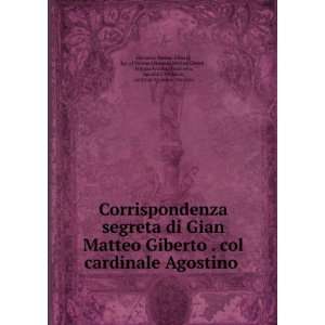   cardinal Agostino Trivulzio Giovanni Matteo Giberti  Books