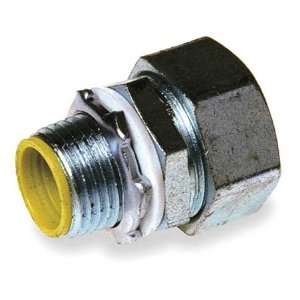  RACO 3511 Straight Connector,3/8 In,Insulated