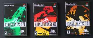 Final Fantasy Game Case Super Bundle PS1/PS2 *NO GAMES*  