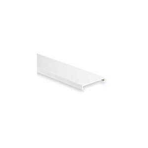   C2WH6 F Wire Duct Cover,Flush,White,2.25Wx0.35D