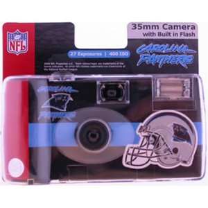   Licensed   NEW NFL Carolina Panthers 35mm Camera