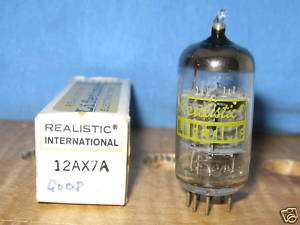 Radio Tubes 12AX7A 12AX7 ECC83 Realistic NOS  