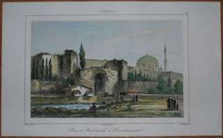 1840 print EDIRNE GATE IN ISTANBUL (40)  