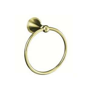  Kohler K 363 Finial Traditional Towel Ring, French Gold 