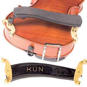 Kun Original Mini Black 1/8   1/4 Violin Shoulder Rest  