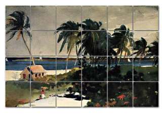 Nassau 1 by Winslow Homer   this beautiful mural is composed of 24 