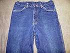 Vintage 70s Funky Stretchy Jeans Slacks Rivets Bells  