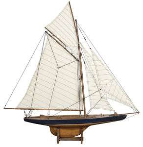 Columbia Americas Cup J Class Yacht Model Sailboat 37  