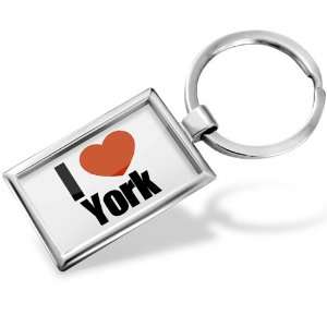  Keychain I Love York region Yorkshire and the Humber 