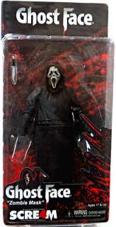 Scream 4 Cult Classic 7 Action Figure Zombie Mask *New  
