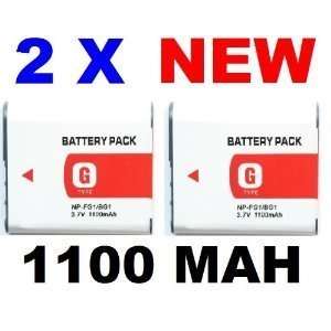  NEEWER® Two (2x) Camera Batteries for Sony NP BG1 NP FG1 